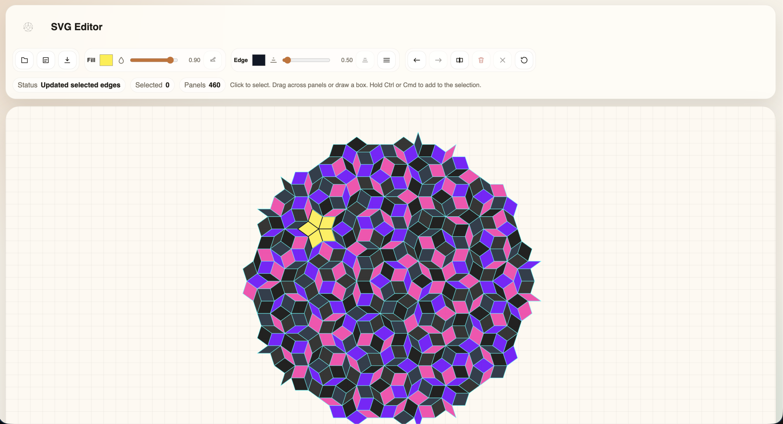 Simula Logo Generator v2 SVG editor screenshot 2